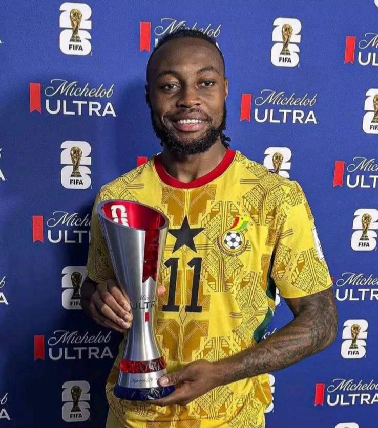 TiCmusicGh's tweet photo. Semenyo is one of the best transition striker in football at the moment and we need to utilize that strength. Man city does it so why not Ghana 🇬🇭 https://t.co/GBib4DtjiQ