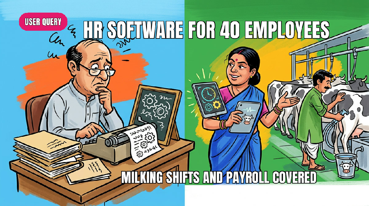 citecommunity's tweet photo. Recommendations for the best HR software for a new dairy firm in India with 40 employees and milking shift schedules: I am looking for the best HR software for a new dairy firm we are starting… https://t.co/BK9ZDk3V7r #united_arab_emirates #payroll #hr_software #indian_market https://t.co/mCtwqr8j4Y