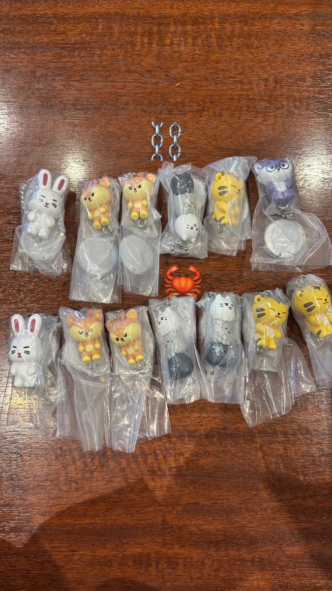 s_______625's tweet photo. SEVENTEEN MINITEEN つまんでつなげてますこっと でらっくす ガチャ 交換 

譲) ⛓️ エスクプス ジョシュア ジュン ホシ ウォヌ
       🦀 エスクプス ジョシュア ジュン ホシ

求) ジョンハン 🦀⛓️ https://t.co/aTZJIyY1jh
