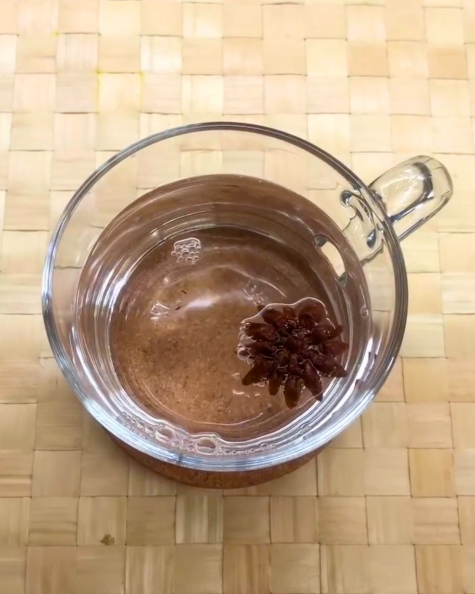 Sh_oulfood's tweet photo. One of the most underrated healing spices sitting in our kitchens is Star Anise (Chakra Phool). Place 1–2 star anise pods in water overnight and drink the infused water the next morning. It's a simple ritual that may help support digestion and reduce bloating naturally. https://t.co/JJCMjmV8I2