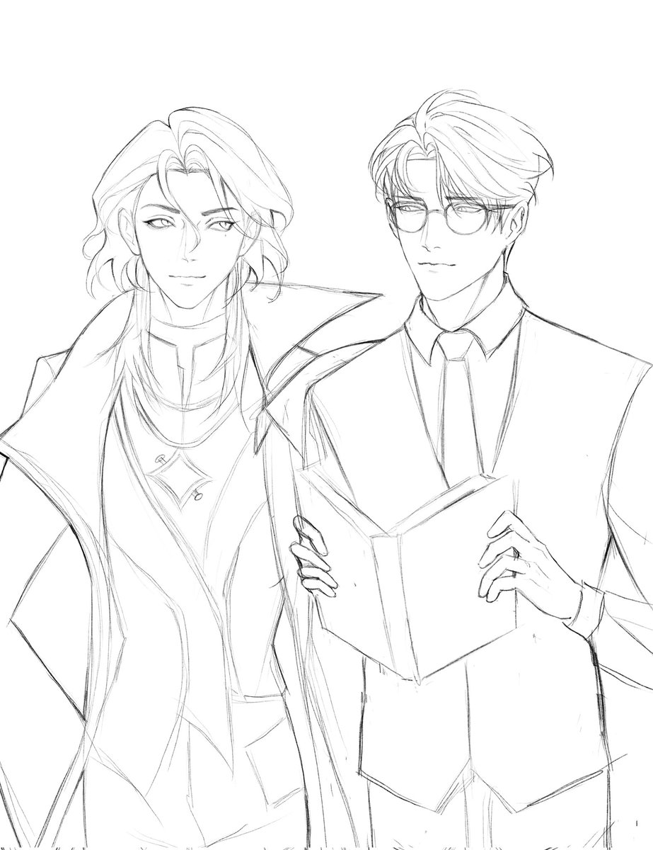 Zoeshee0's tweet photo. Marcel Paxley and Zheon Morvaine! (OC)
Both of them are noble, and both of them have more than one personalities. Zheon has two side, his noble self (which you see here) and the performer self. #Marcelmlbb #marzheon #yumeart https://t.co/AnNaX7rUPA
