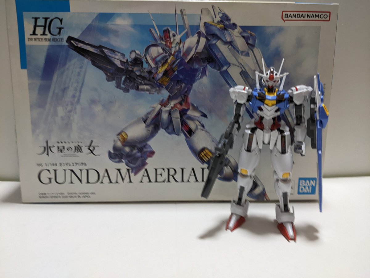 積みプラ崩し 機動戦士ガンダム 水星の魔女 HG ガンダムエアリアル