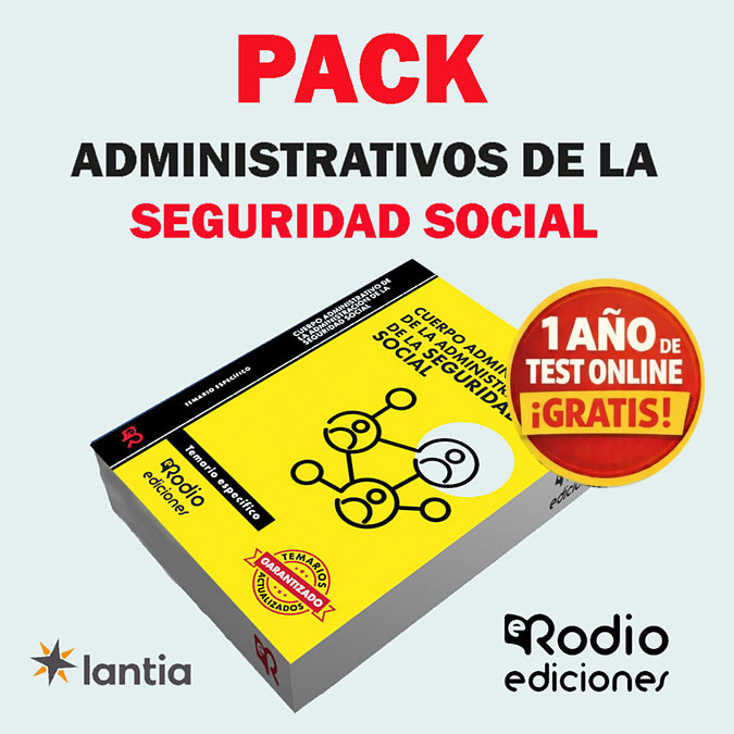 rodio_ediciones's tweet photo. PACK PREMIUM Administrativos de la Seguridad Social 2026 + 1 AÑO de test online gratis ¡¡CONVOCADAS 1.056 plazas!! ✌️🖥️

➡️ Recíbelo ya en casa: https://t.co/ZsICwGP2oG

#rodiooposiciones #lantiapublishing #empleo #futuro #oposiciones #trabajo https://t.co/qZ8i923YF9
