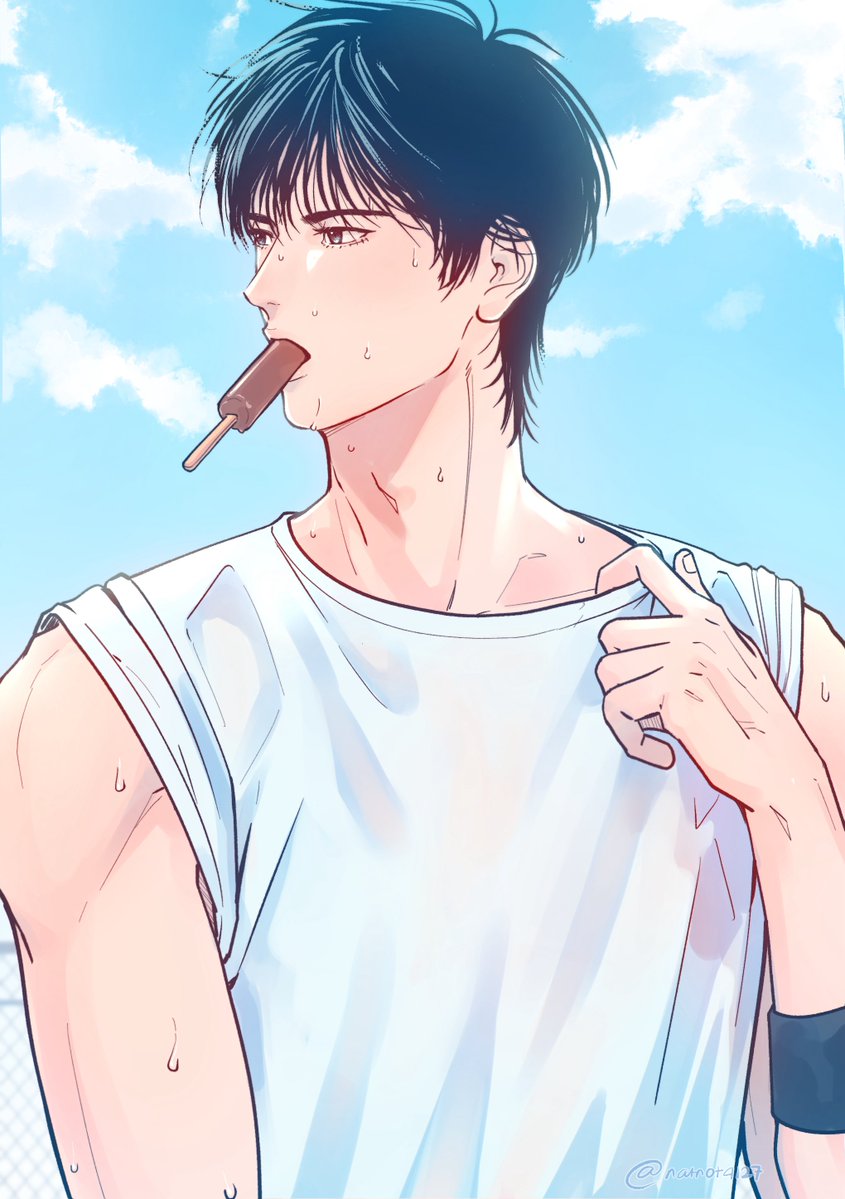 natnot4127's tweet photo. A hot day ☀️🍦🍦

#senru #仙流 #센루 https://t.co/CuX5PsXlfW