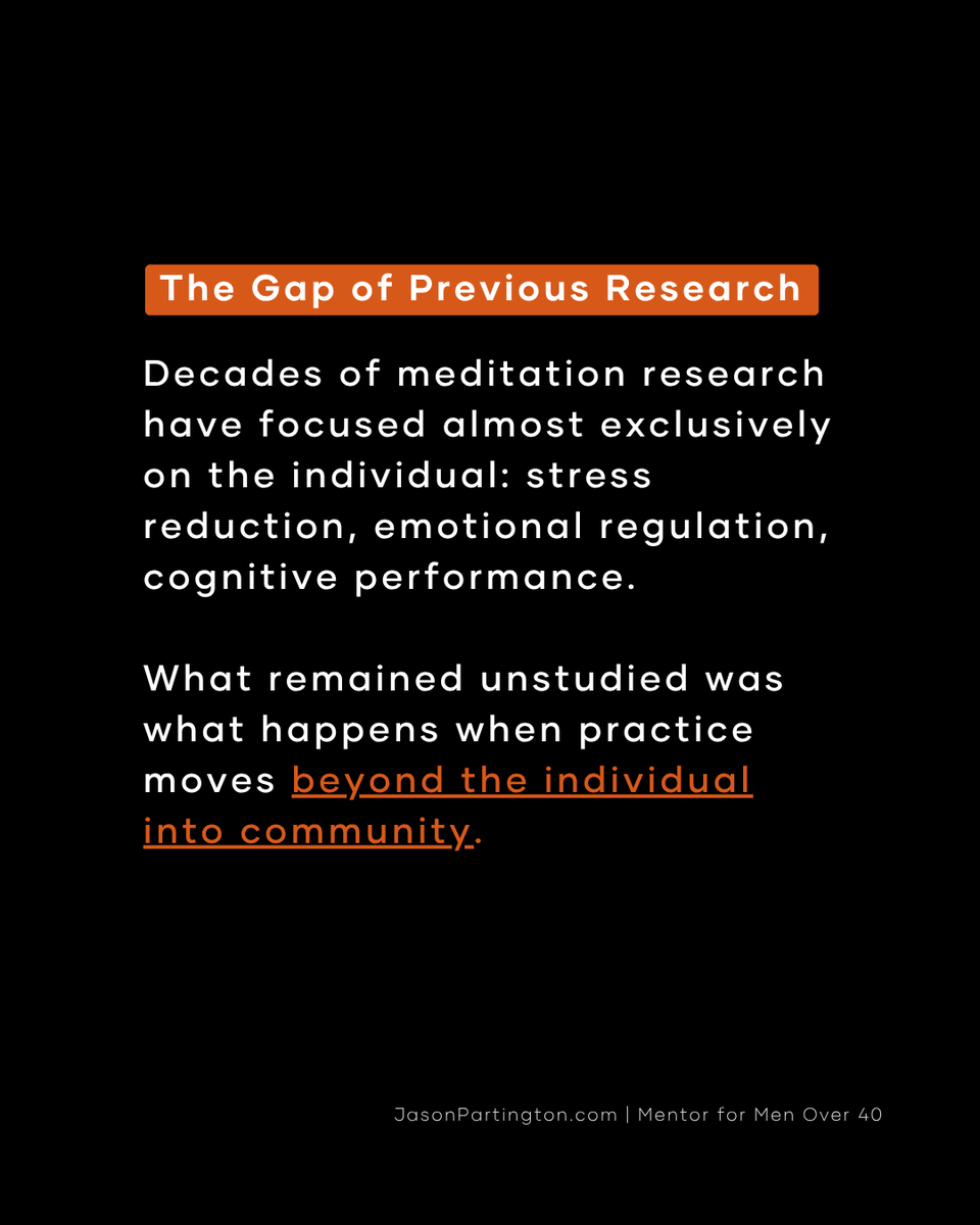 formenover40's tweet photo. The biggest barrier to #meditation isn't a busy mind. It's believing you're the only one struggling. Community changes that.

JP
Mentor for men over 40

#mentorformen #MensCircle #Community https://t.co/FI7oytqunp