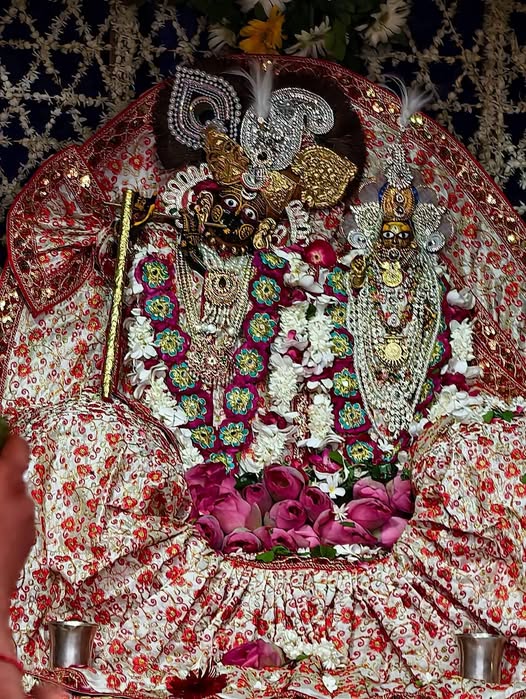 babakhatushyam's tweet photo. आज के श्रीजी के अलौकिक श्रृंगार दर्शन 18.06.2026 📷 📷 #अलौकिक_श्रृंगार #दिव्य_रूप #भक्ति_भाव #ब्रज_रस #राधाकृष्ण_कृपा #श्रृंगार_दर्शन #श्रीजी_कृपा #मंगलमय_दर्शन #भक्तिमय_क्षण https://t.co/gbph7eHxiY