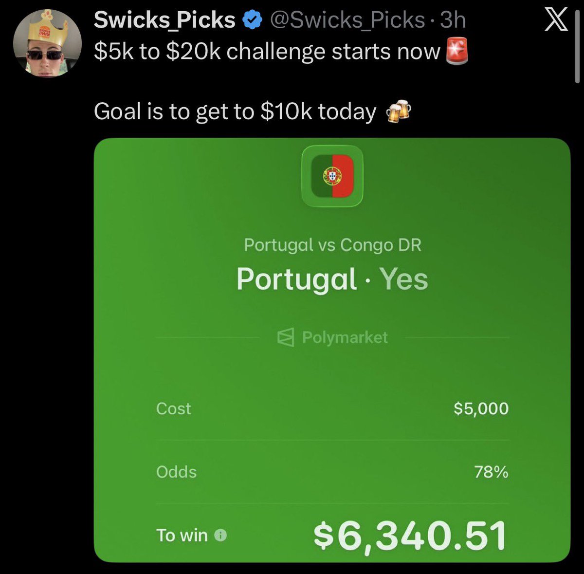 bobbysoaps's tweet photo. @Swicks_Picks You conveniently forgot this and the double down of England/Croatia under 2.5 https://t.co/W2qNrDHLJX