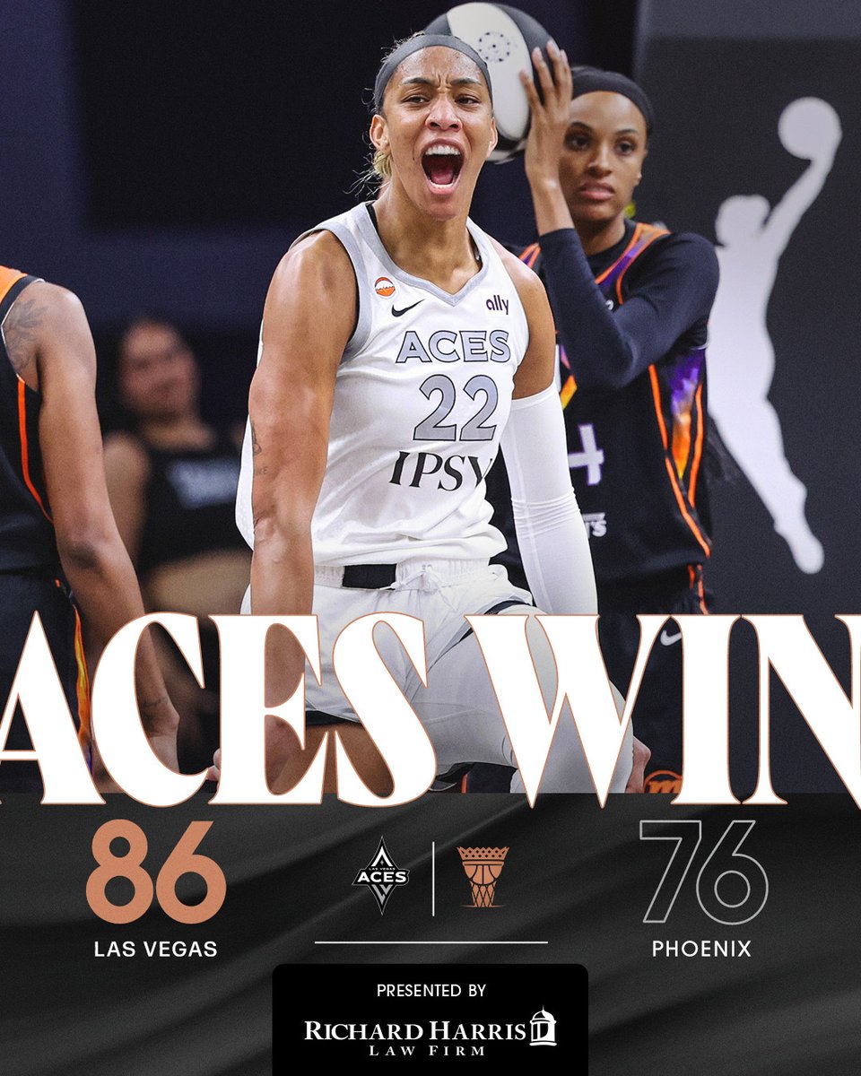 LVAces's tweet photo. Commissioner’s Cup Championship bound! 🚀

Presented by @RAHLawFirm // #ALLINLV https://t.co/zS8e3sUfPz