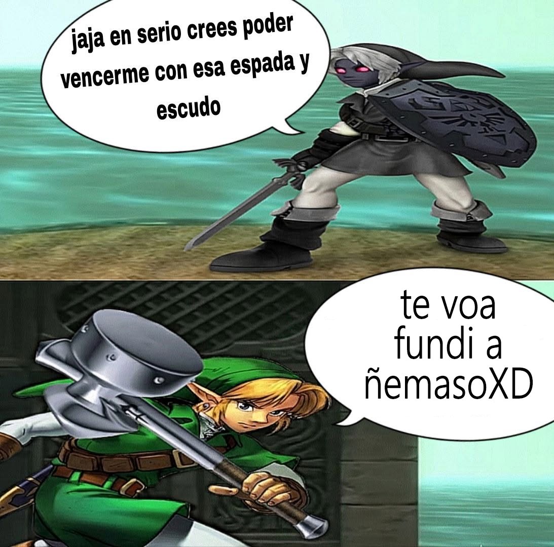 DKZorla's tweet photo. Gente, ya me pasé el Zelda Ocarina del Tiempo y nunca salió este diálogo ¿Es normal? https://t.co/u5jS287bnw