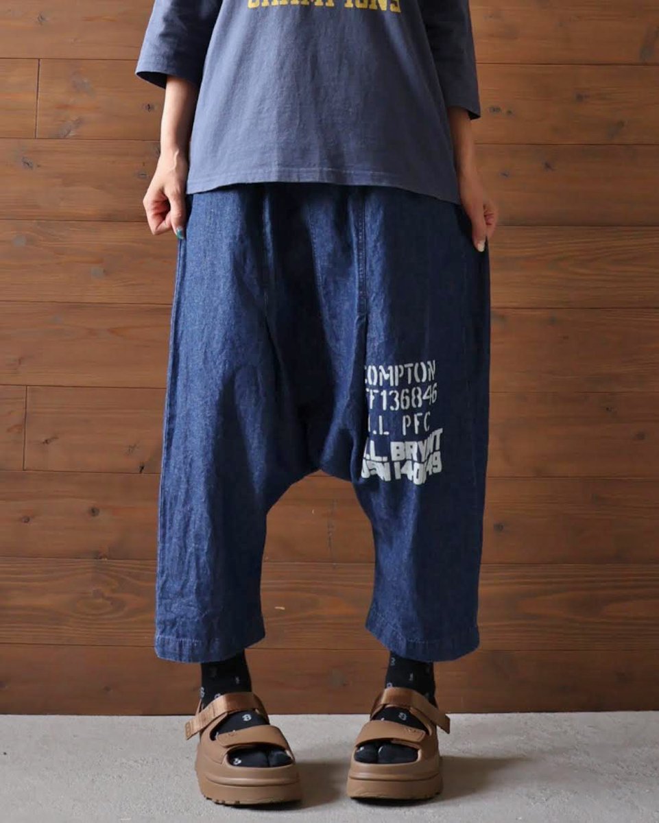 pao6939's tweet photo. PAO嫁コーデ。
tops：https://t.co/8jfc8wBTbb
bottoms：https://t.co/8aq8e1NEET
＊残り僅かです<(_ _)>＊

#PAOPAO #アメカジ #7分袖tシャツ #サルエルパンツ #デニムサルエル https://t.co/Nkqsyu82zL