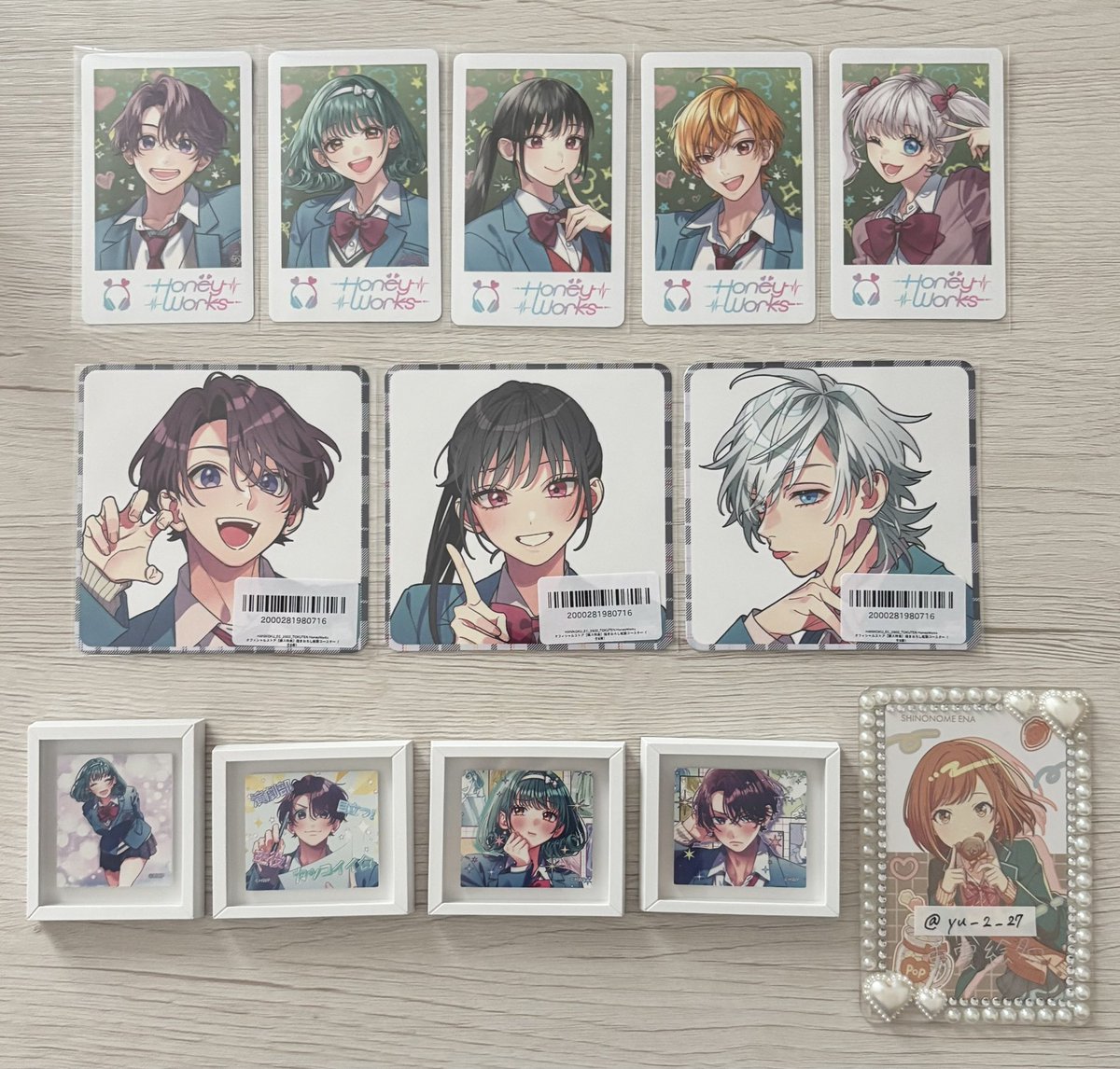 yu_2_27's tweet photo. 【交換】HoneyWorks 〜告白実行委員会〜POP UP 2026 

求)ポラロイド風カード、コースター…あずき＞流歌
     マグネット…画像2参照

譲)画像1

お気軽にお声掛けください🙌🏻 https://t.co/Bsxn3eVfQX