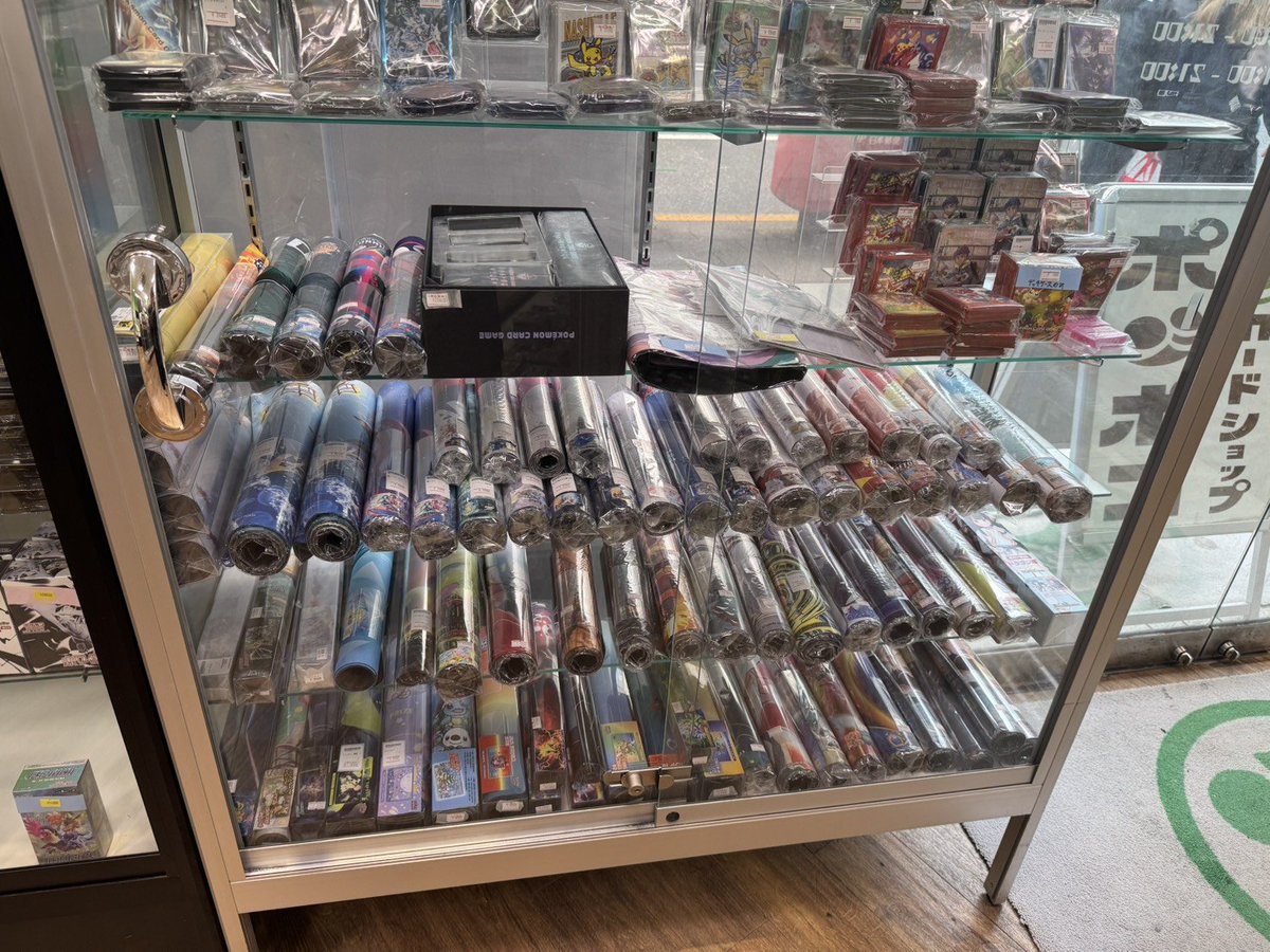 カードショップポンポコ　プレイマット サプライ販売情報】 カードショップポンポコ、充実のサプライコーナー