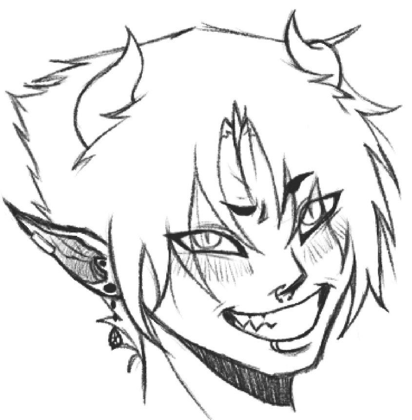 MoonDrawings_'s tweet photo. A demon oc :P #demon #oc #original_character #horns https://t.co/Q1T90hzgjn
