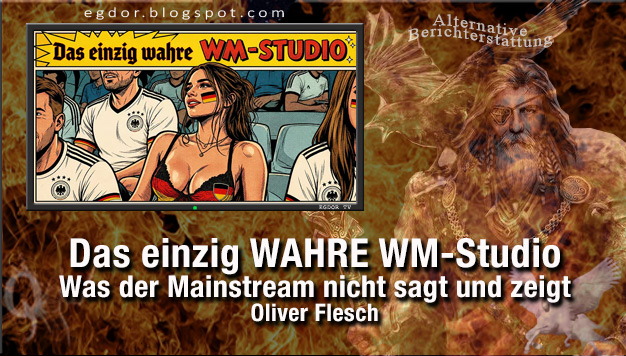 EgdorB's tweet photo. Oliver Flesch - Das einzig WAHRE WM-Studio – Was der Mainstream nicht sagt und zeigt | Teil II
https://t.co/p3zA4VrRYO https://t.co/YVaZZb6m0j