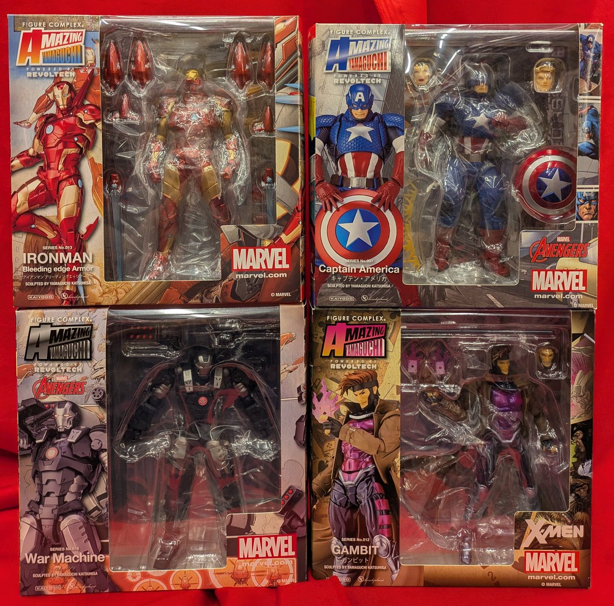 海洋堂 AMAZING YAMAGUCHI MARVELやDCのキャラクターを大量入荷いたし