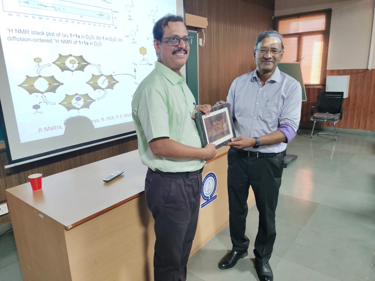 Department of Chemical Sciences IISER Mohali tweet media