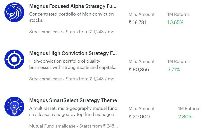MrTalkStock's tweet photo. We’ve been LIVE on the Smallcase Platform for just 2.5 months 
 
And all 3 of our strategies have beaten relevantbenchmarks handsomely 
 
🎓SEBI RA: INH000024170
 
🧵🧵🧵

#StockMarket #investing @smallcaseHQ https://t.co/8VHIkL1AeT