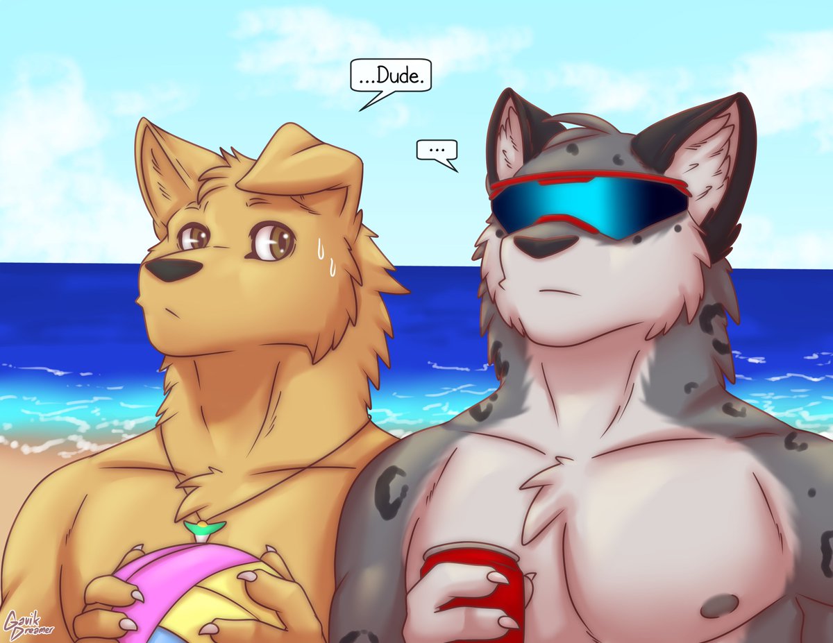 GraphikDreamer's tweet photo. Don't diss the shades. Not his fault he can make anything look good.😎

Ray and Dev belong to @YeenTrash and @Herutastic from their comic I Think I Like You

#ITILK #IThinkILikeYou https://t.co/1kyLlA12AZ