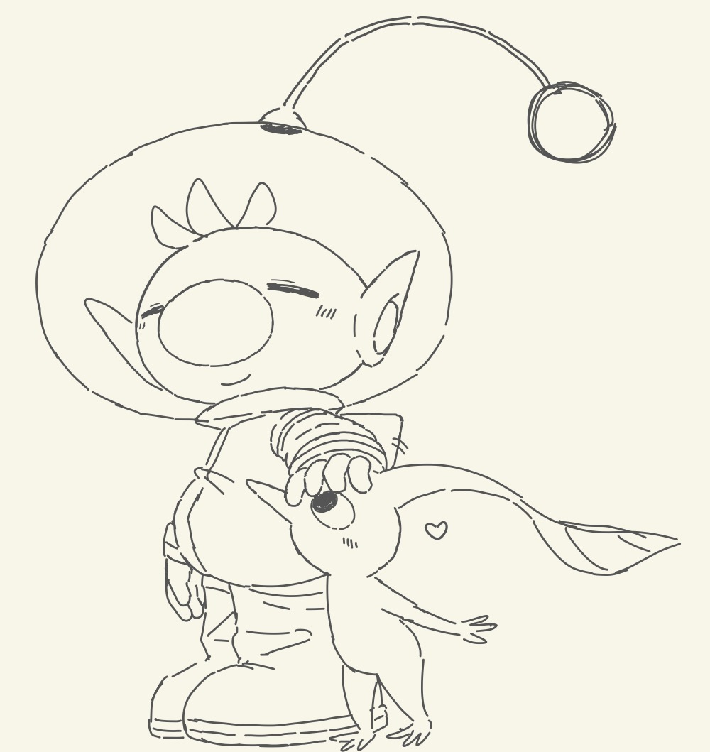 pikminpilled05's tweet photo. heres some unfinished olimar doodles that i have lying around! https://t.co/xDyquwbZhr
