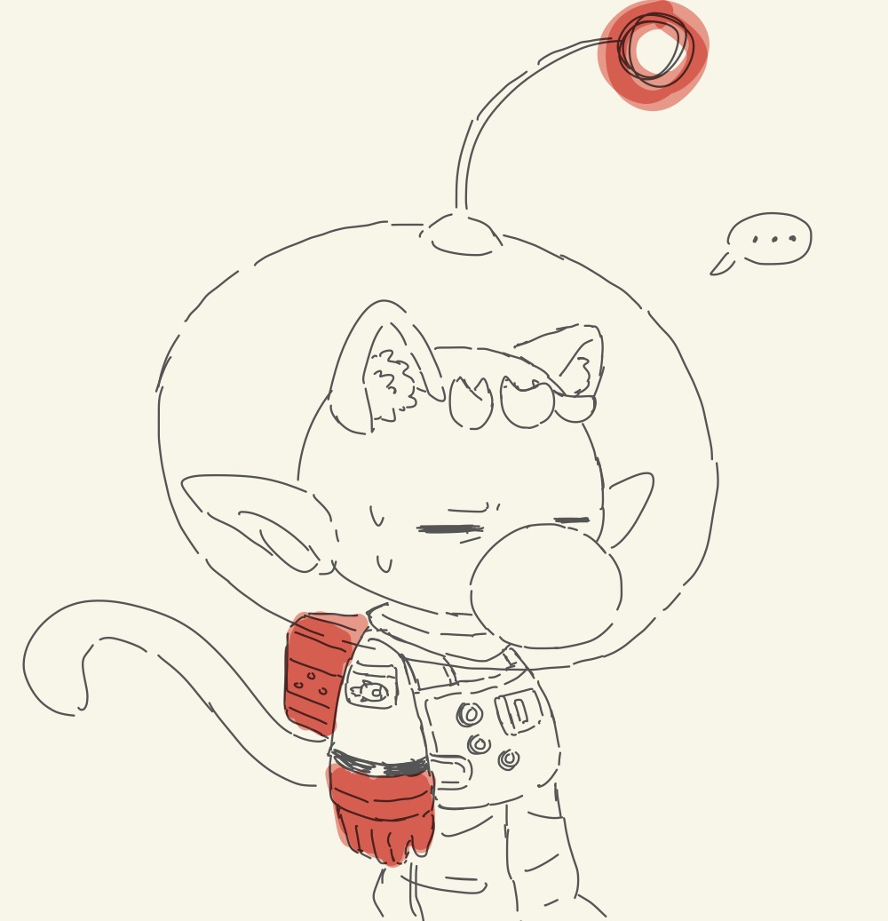 pikminpilled05's tweet photo. heres some unfinished olimar doodles that i have lying around! https://t.co/xDyquwbZhr