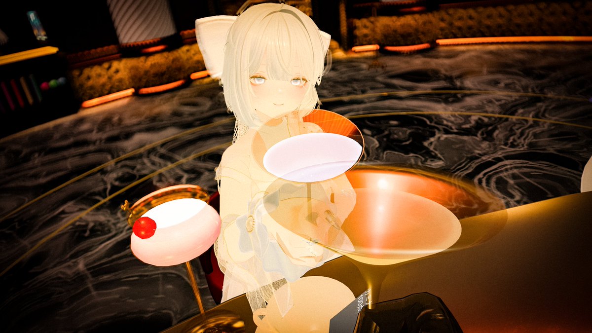 YukimeYukinko's tweet photo. 昨晩は #けもグラMS にお越しくださりありがとうございました🌕

OWから帰ってこない人達の話や
にゃにゃまるにメロメロになり猫バーと化すMS…
最終出勤も楽しく過ごせました。

とはいえ今後はお客としてたまに行くと思うので、その時はよしなに。ありがとうございました！ https://t.co/Sf5b4Mf2L2