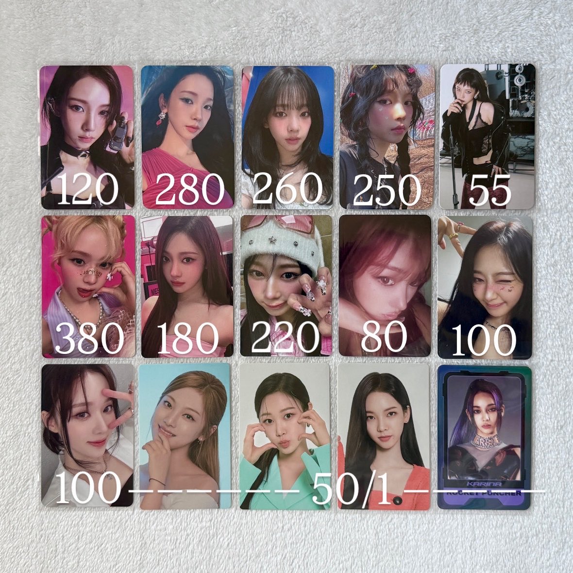 verse3studio's tweet photo. พร้อมส่ง | ราคารวมส่งแล้วค่ะ ♡

(หากเป็นพื้นที่พิเศษ +฿15)
มากกว่า 1 ใบลดได้นิดหน่อยค่า 

follow or mention ก่อน dm 💌
#ตลาดนัดเอสป้า #ตลาดนัดaespa https://t.co/3r2YR97OWh