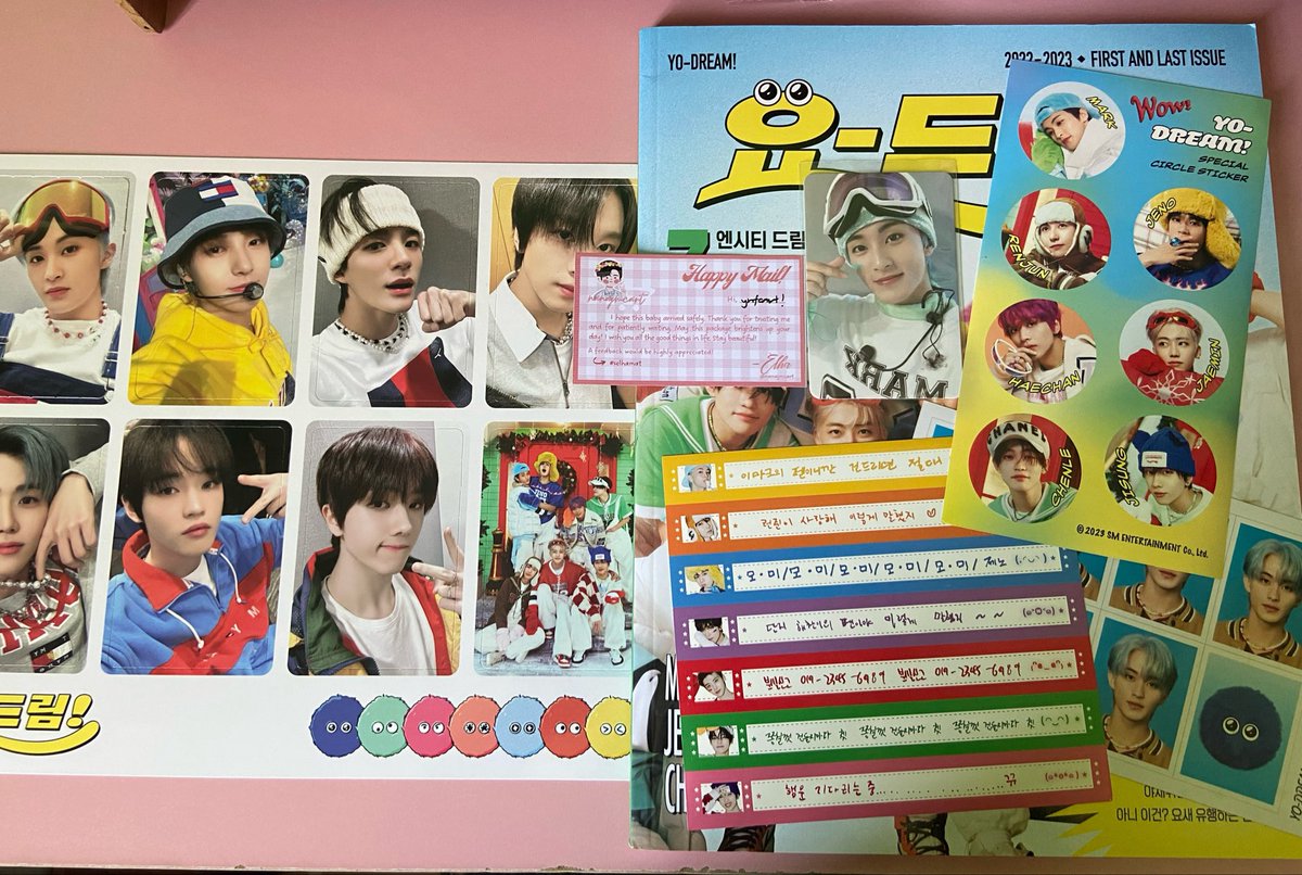 ynfcart's tweet photo. [#ynfcart_mails] 🐯

finally got the merch I've been wanting since its release. thank you so much @nanajmcart! so happy to have the yo dream candy magazine! #selhamat https://t.co/9jpWfXUbYY