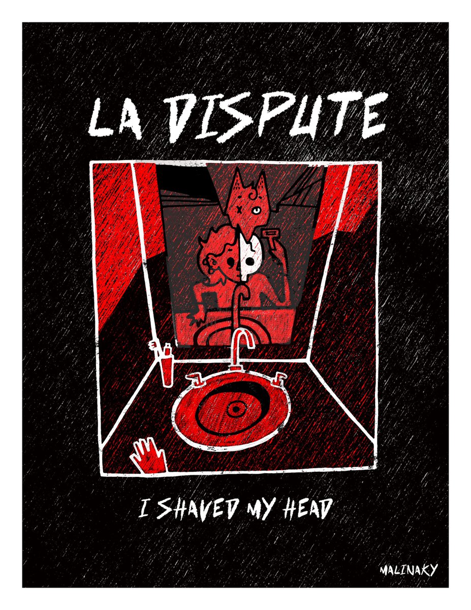 _holifer's tweet photo. Soy una graaaan fan de @ladisputeband e hice este poster de una de mis canciones favoritas 💀✨ https://t.co/JK4qIdJ9TJ