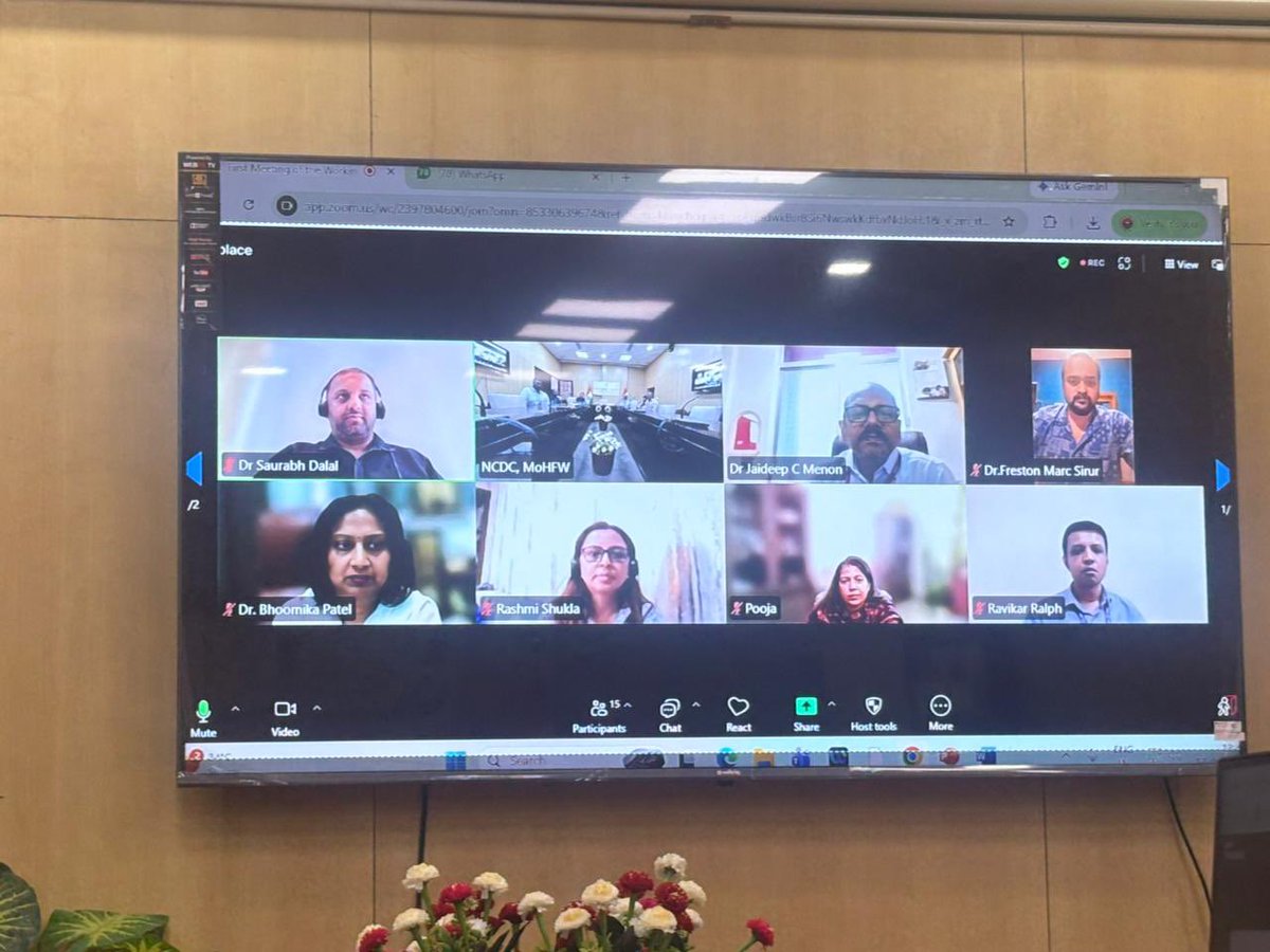 NCDCMoHFW's tweet photo. Strengthening India's response to industrial chemicals,toxins snakebites on June 17, @NCDC_India hosted experts to roll out operational guidelines for networking Poison Information Centers (PICs).Crucial step forward for the National Biomonitoring &amp;Snakebite Envenoming Prog. https://t.co/0kE0FZBHic