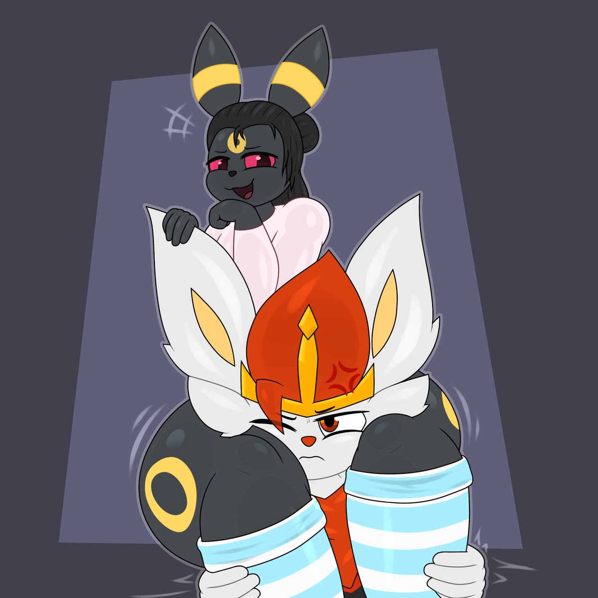 Scorbooty's tweet photo. Commish for my boi @Lewd_Nicole1 💢 https://t.co/3idWKlDL9i