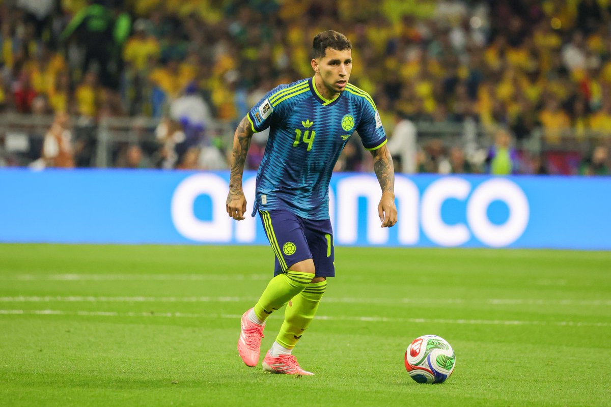 PSierraR's tweet photo. 🇨🇴 Gustavo Puerta jugó su primer partido oficial con Colombia y en el Mundial (tuvo antes 6 en amistosos)

🅰️ 1 asistencia
⚖️ 87% de pases precisos
👟 31 pases en campo rival
🔥 2 pases claves
📈 98.7m de progresión total
🔒 1 interceptación
🛡️ 4 recuperaciones https://t.co/eRlqg8ndeO