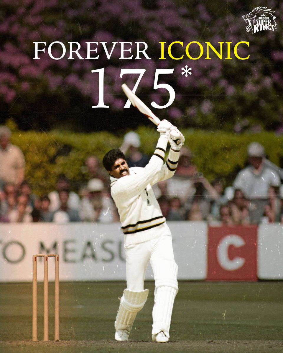 ChennaiIPL's tweet photo. 175 reasons why we’ll never forget this knock 💪
When pressure met pure greatness 🥳

#WhistlePodu #OnThisDay https://t.co/7Nn4Oudqhz