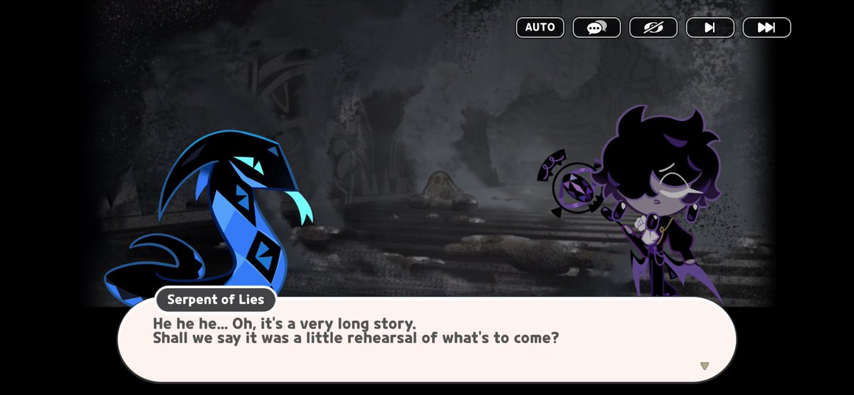 YukikoYukimura's tweet photo. \\\CRK SPOILERS

God bless black sapphire for genuinely constantly asking if shadow milk is actually okay. He’s so worried about shadow milk after hearing what the ultimate dough does to its host ahhh https://t.co/bVwB9hRVeo