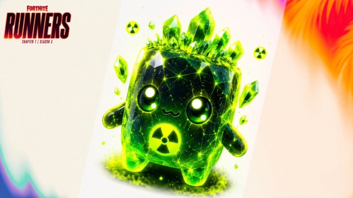 GoodGamesFn's tweet photo. @Fortnite Meet Rad-Pup, your new radioactive companion! ☢️  Temporarily activates a radiation zone around you, dealing progressive damage or debuffing enemies who dare to approach.#DesignASprite https://t.co/HRmFEFnno1