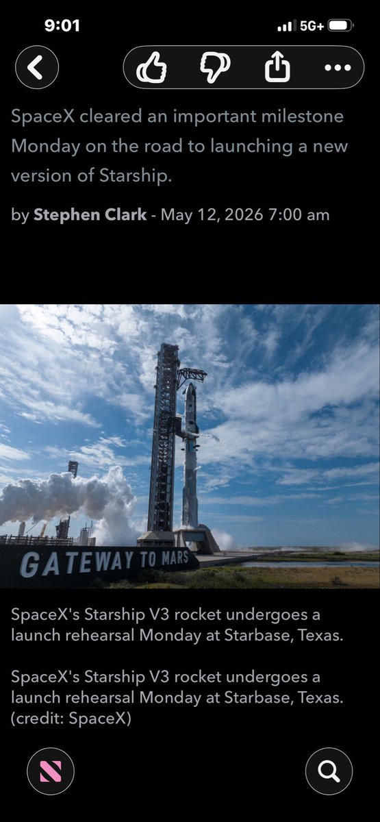 GaryBeeGriese's tweet photo. @mayemusk @RocketMan9c4 Eyë wïtneSsėð ðå launch 🚀 frøm•.SPİ•.🏝️🌞 https://t.co/o7v5hQ3a20