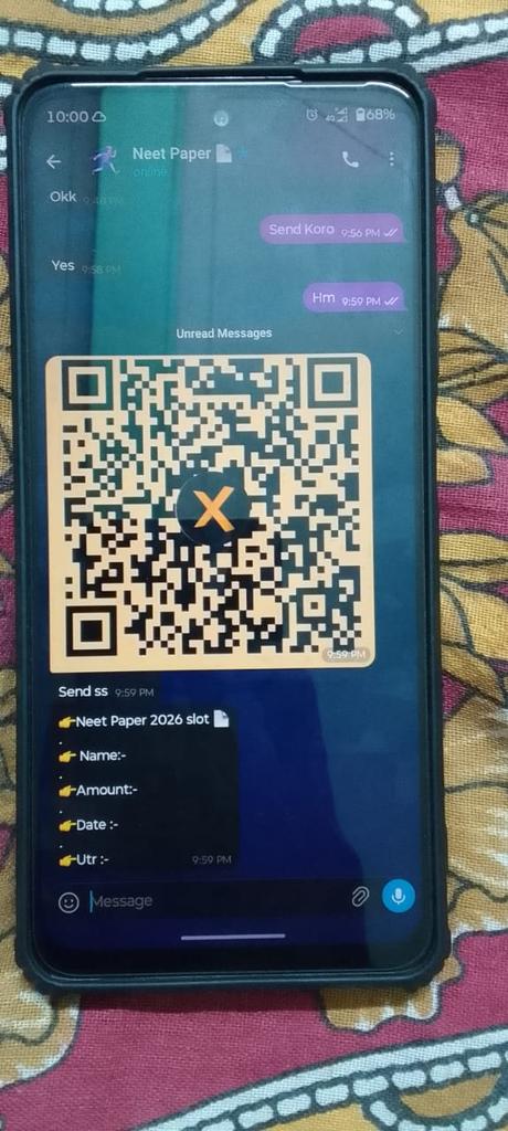 Real_Sudip's tweet photo. @NTA_Exams Neet Paper Scammer UPI QR Code,
Take Action 😡🤬😡

I have already inform everything in detail with proof, but not taken any action. 🤬 https://t.co/lWi7Upnn7G