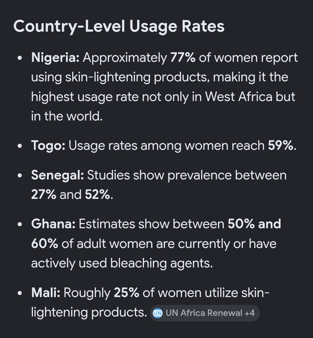 wuttamadder's tweet photo. @Allisonknowsnow @lizzybhhad @Space_fairy_ Which implies they can naturally tan meaning it isnt unique to blacks. Also west africa has highest bleaching rates lol https://t.co/7lJ3kA6nYh