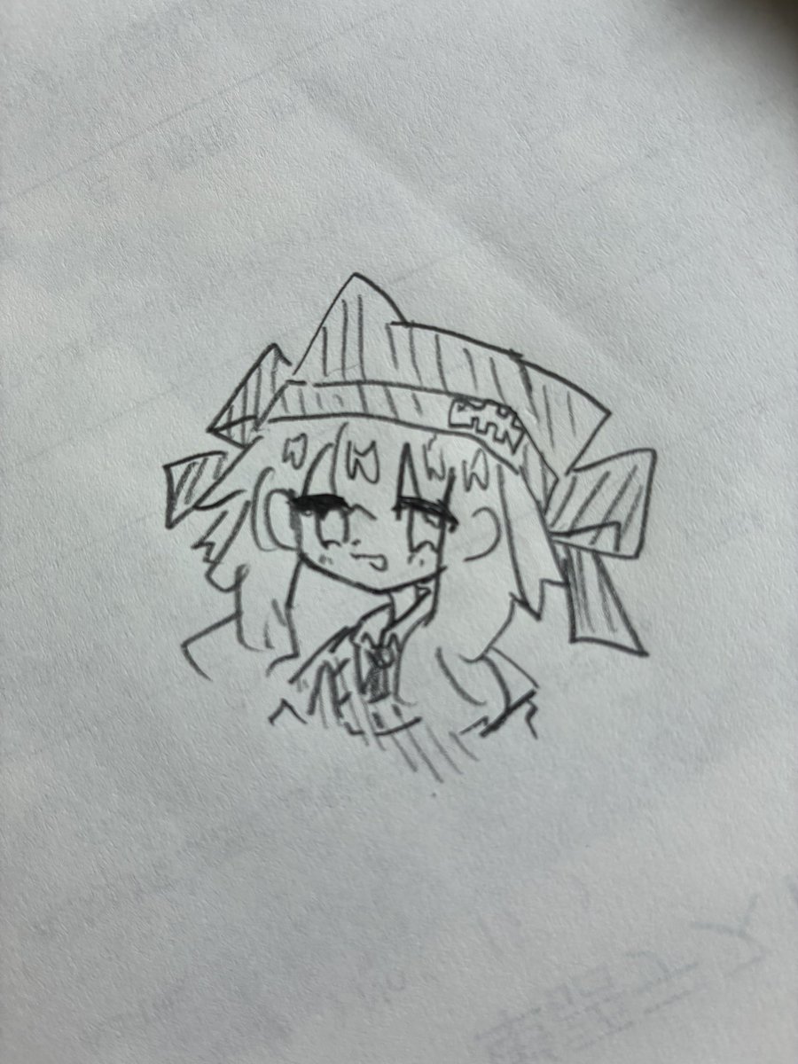 apple_pine2525's tweet photo. 授業中キプ
 #アナログイラスト  #VRchat  #キプフェル https://t.co/aEwZbUmB8U