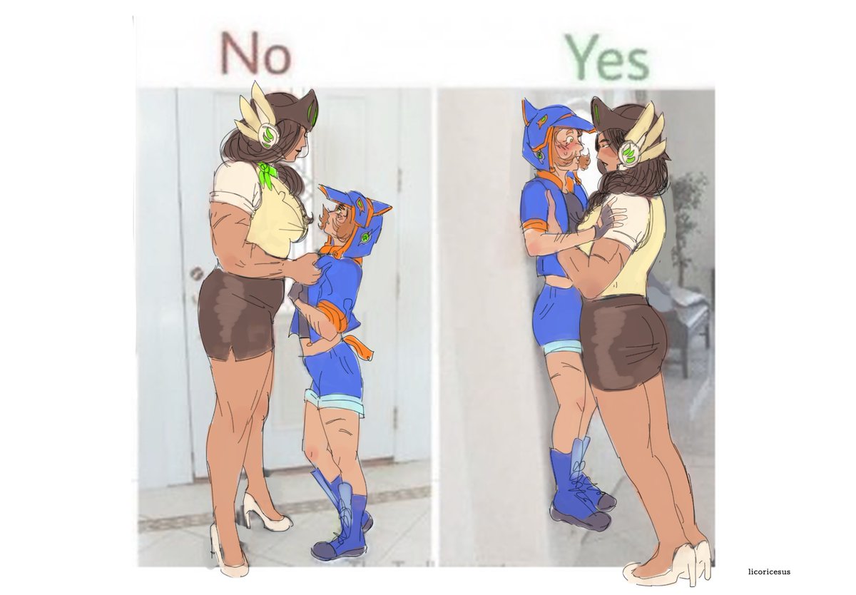 licoricesus's tweet photo. Awesome lesbian couple and evil intimidating horse(?) https://t.co/m9cg3kwjOo