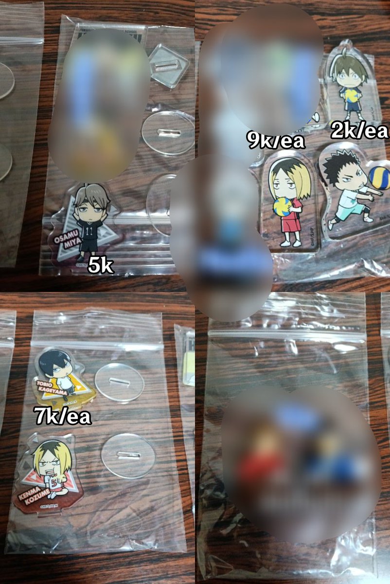 miyatsvmu's tweet photo. wts aab haikyuu (mini figure kuroo, acrylic block kenma, yamaguchi, iwaizumi, standee kageyama kenma, plushie kenma, &amp; keychain fm oikawa)

bersih jp &amp; ch
ada go line

#warunghaikyuu #warunghq https://t.co/gOtCZZG5k7