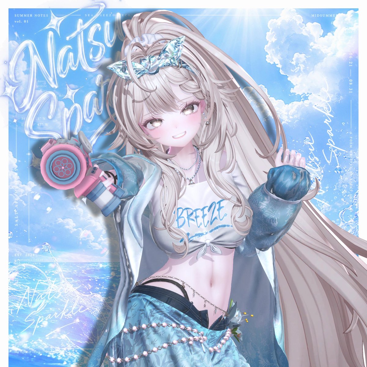 ✨🫧新作「Natsu Sparkle」セール最終日🫧✨ 夏の爽やかな風と