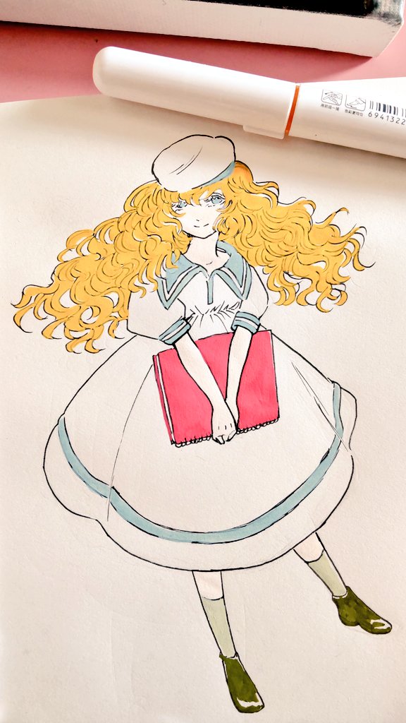 petit_puffin_pr's tweet photo. #wip #アナログ #アクリル #画材 #OC https://t.co/Jw1kkFOV5a