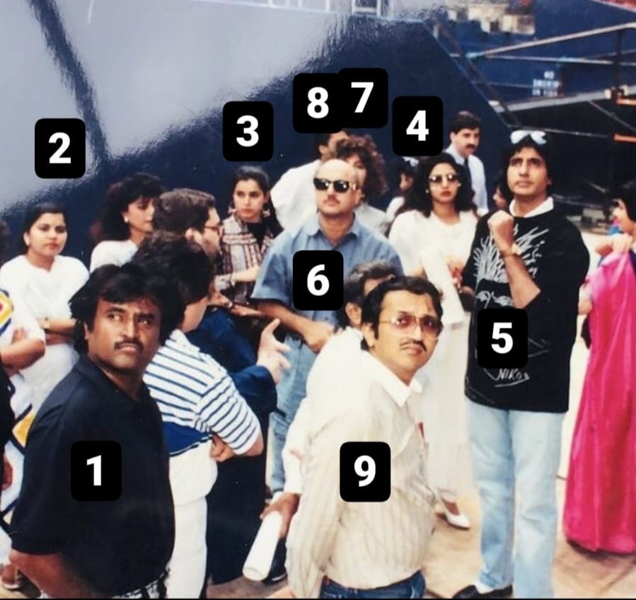 SrideviKapoor's tweet photo. Can you even list and name all the phalanx of stars and superstars in this picture?!!
NOT an AI fake. Not a chatgpt hallucination. A real photo from 1990!
#Bollywood #IconsOnly
#Sridevi #AmitabhBachchan #Rajinikanth
@SrBachchan @rajinikanth @SrideviBKapoor https://t.co/RtRpNgbRwU