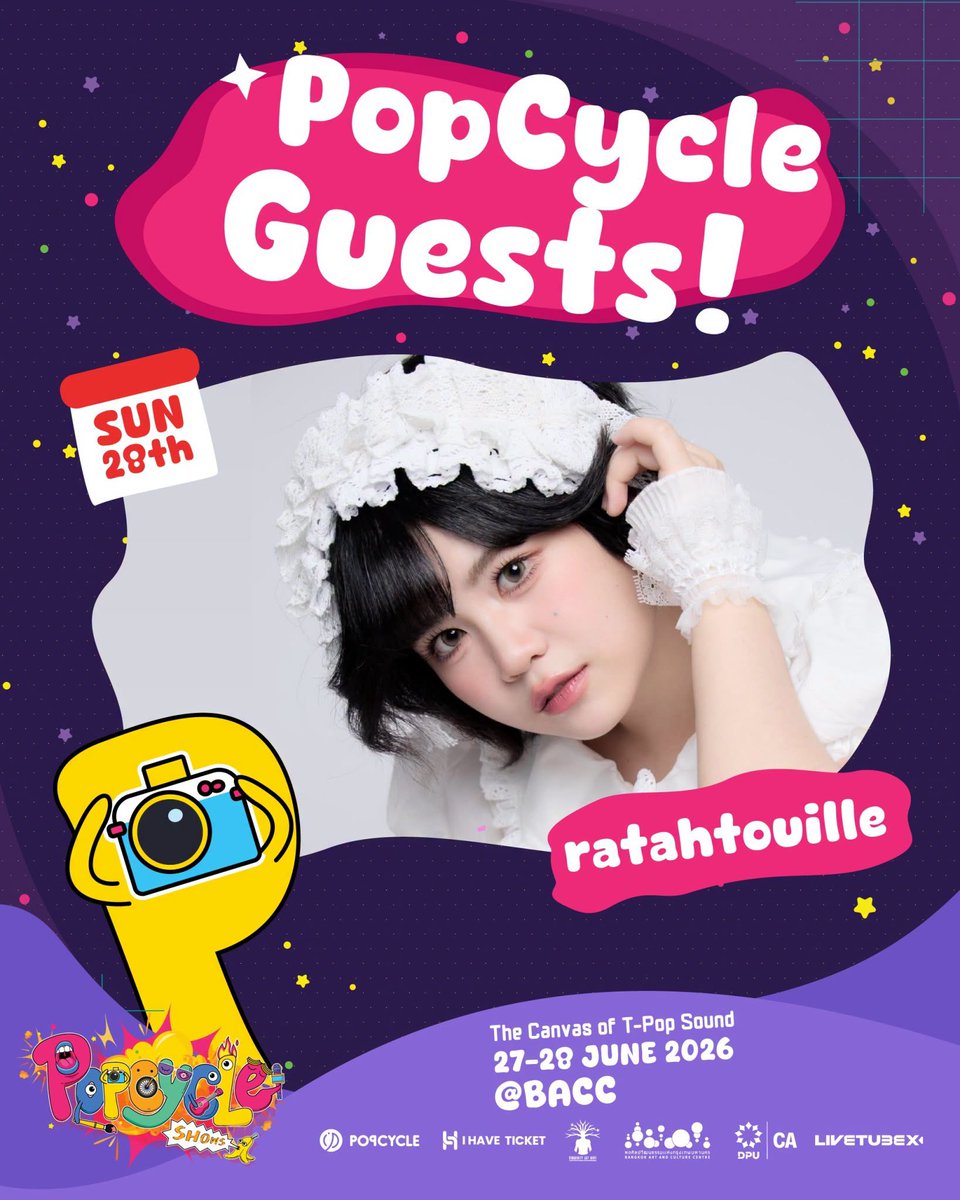 HappyRatah's tweet photo. พบกับ #Ratah02 ได้ที่งาน #PopCycleGuests #MeetYourArtists #POPCYCLESHOWS https://t.co/jPVinSjsen https://t.co/StlLBkeamA