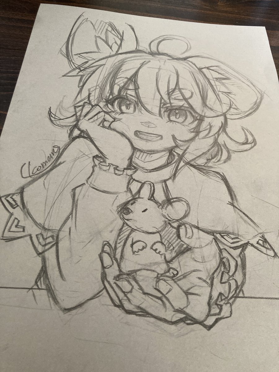 komarou's tweet photo. やっぱ鉛筆よ✏️
#東方Project #ナズーリン https://t.co/OCHCl3XbSi