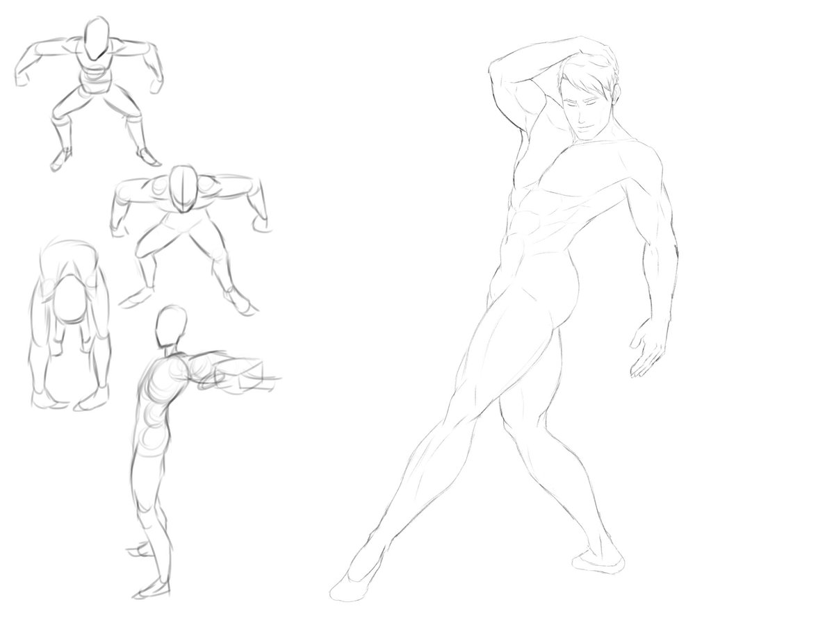 JROPnROLL's tweet photo. Another set of studies. Let me know what you think.
#draw #study #sketches #pose https://t.co/QfToqDV9Rn