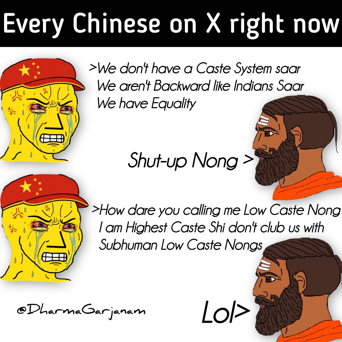 DharmaGarjanam's tweet photo. 100% Accurate😹 https://t.co/yXFlU4uDlw