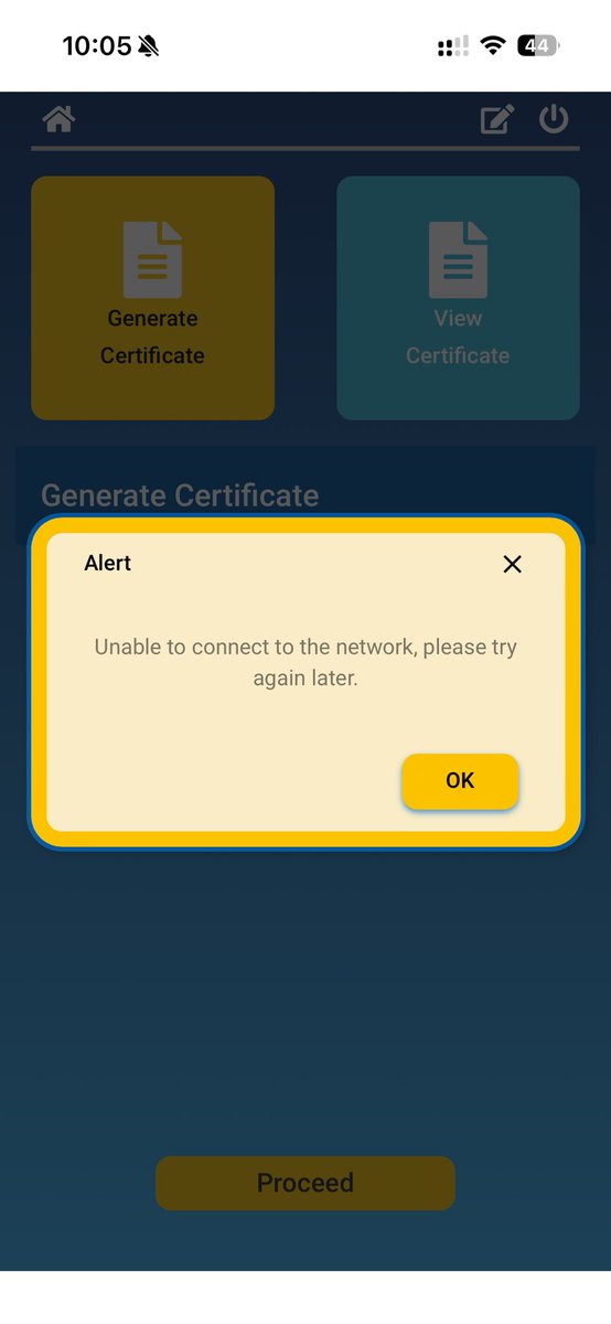 ssrandive's tweet photo. @LICIndiaForever I am trying to generate life certificate for my father . As he is not receiving pension. But I am getting error https://t.co/hftHjXbATK