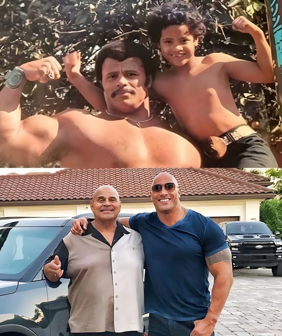 freakoutsideofx's tweet photo. Legend Dwayne Johnson with his Dad💞 https://t.co/LSwUu6LsFX