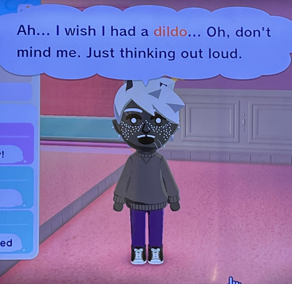 NVRREAL_UNRVLED's tweet photo. phantom ghoul in tomodachi life https://t.co/rDlpcUPgxJ